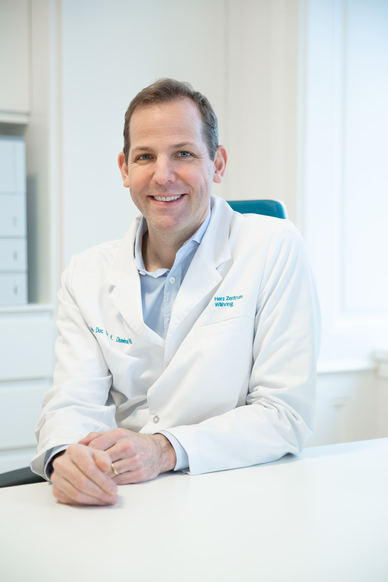 Portrait von Priv. Doz. Dr. Klaus Distelmaier, PhD, FESC